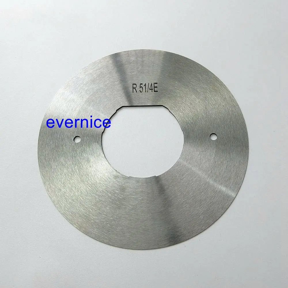 Hoja redonda de 5-1/4 "para cortadora Eastman, cuchillo de R5-1, R80C1-61/4E61
