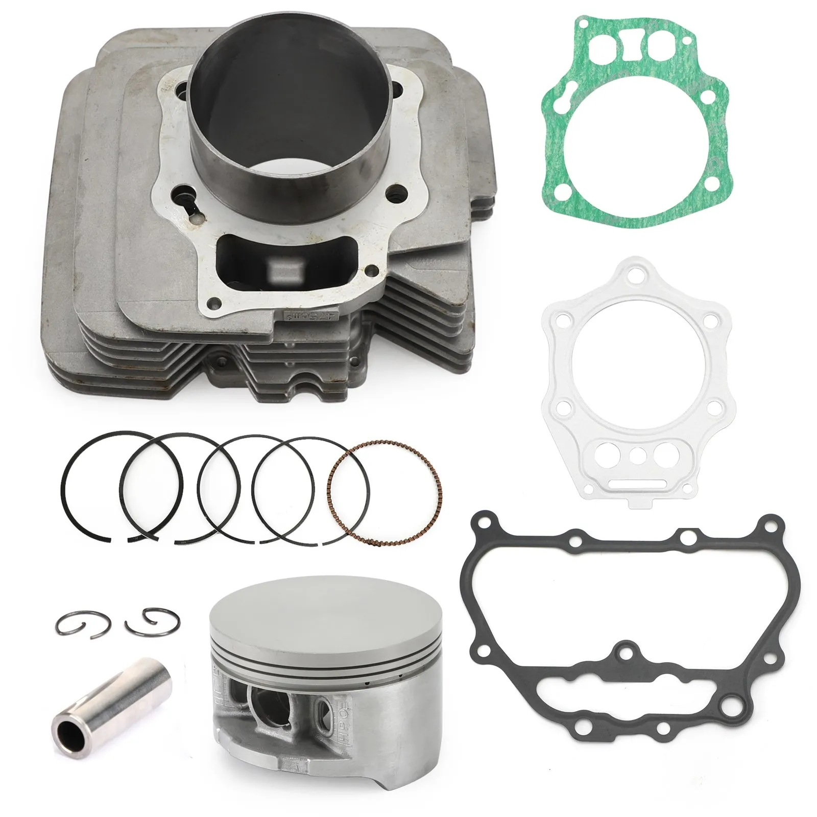 Areyourshop Cylinder Jug Piston Kit For Honda Foreman 500 TRX TRX500 FPE FE FM TM 2005-2011 2100-HP0-A00 Motorcycle Parts