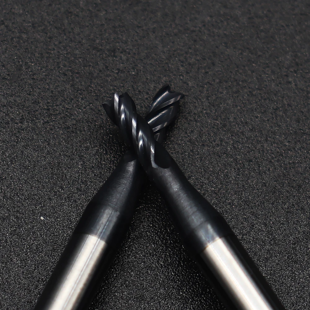 HRC50 2.5Mm 4ขลุ่ย Endmills คาร์ไบด์ End Mill Machine เหล็กทังสเตนเครื่องกัด Cnc EndMill เครื่องตัดเครื่องมือ
