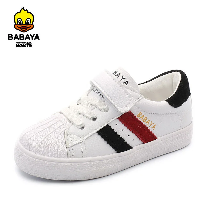 Babaya Children Shoes White Sneakers Girls Casual Shoes Boys Sports Shoes New Spring 2021 Fashion Kids Shoes for Girl