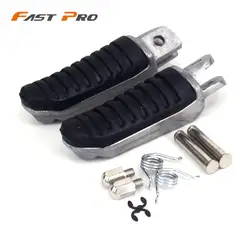 Motorcycle Front Footrests Foot Pegs Foot Pedals For Suzuki Hayabusa GSX1300R GSX650F GSX1400 V-Strom 650 DL650 DL1000 B-King