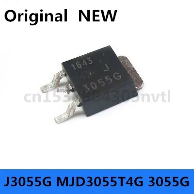 オリジナル5個/mjd3055t4g 3055g j3055g 10a/60vから-252