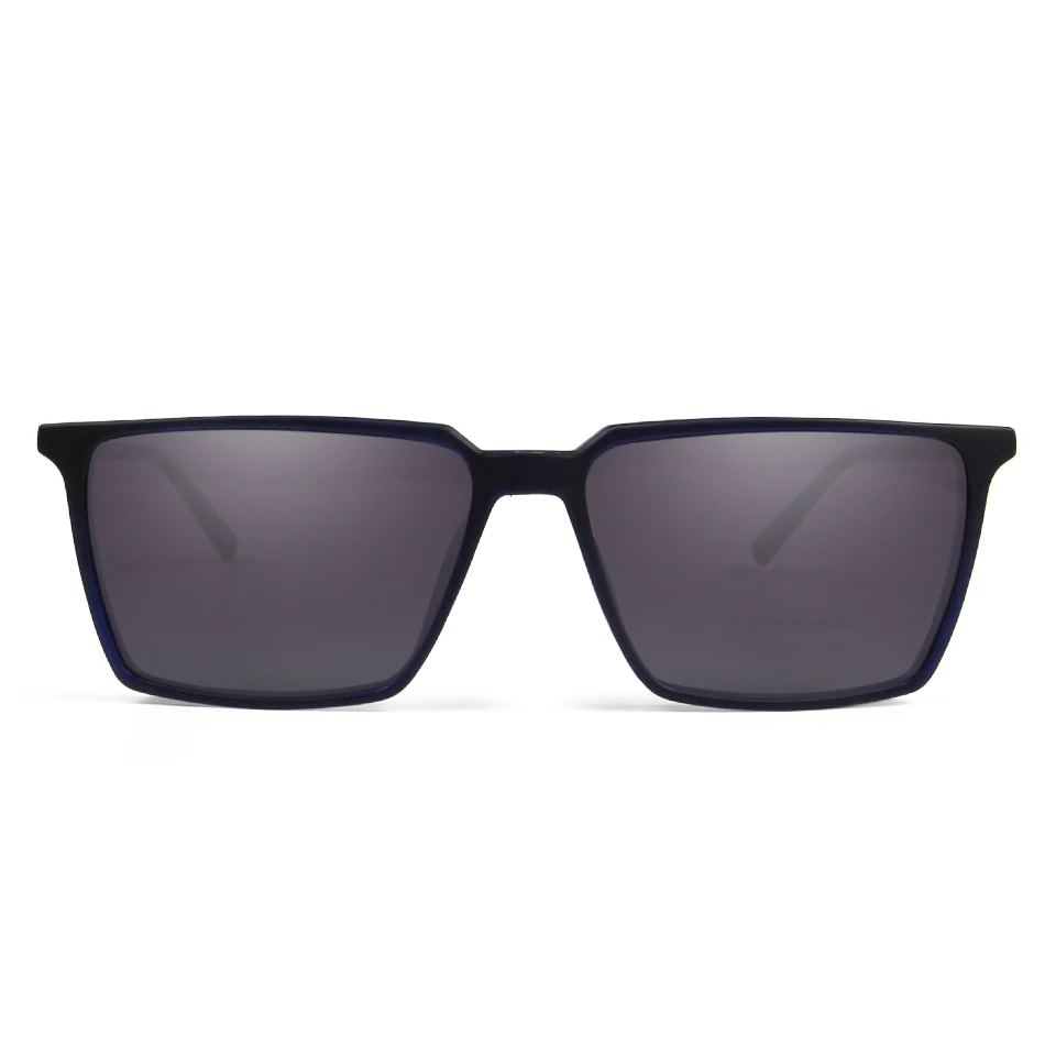 خفيفة Tr90 مربع الاستقطاب كليب على النظارات الشمسية للطي المغناطيسي النظارات البصرية الإطار موضة وصفة طبية نظارات