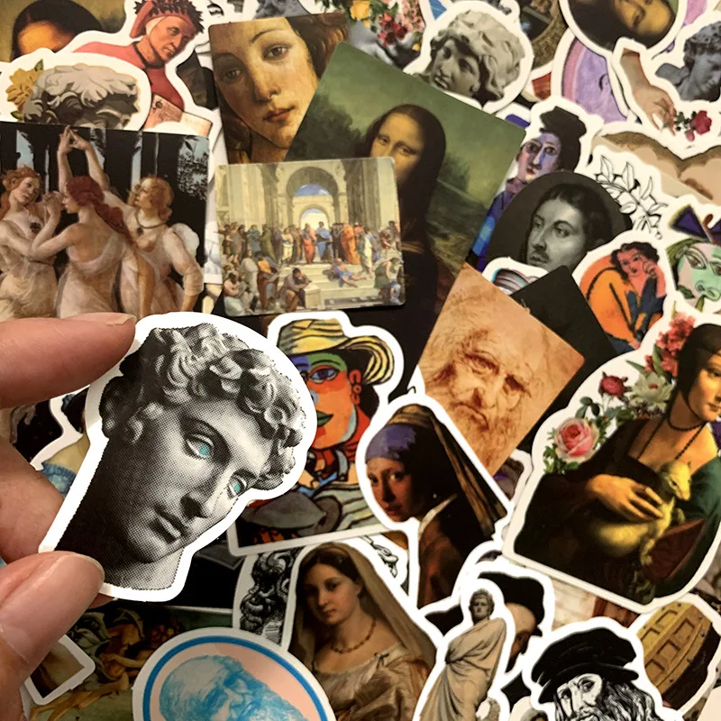 10/30/50/100Pcs Renaissance Retro Stickers Waterproof Decal Laptop Motorcycle Luggage Snowboard Fridge Car Sticker