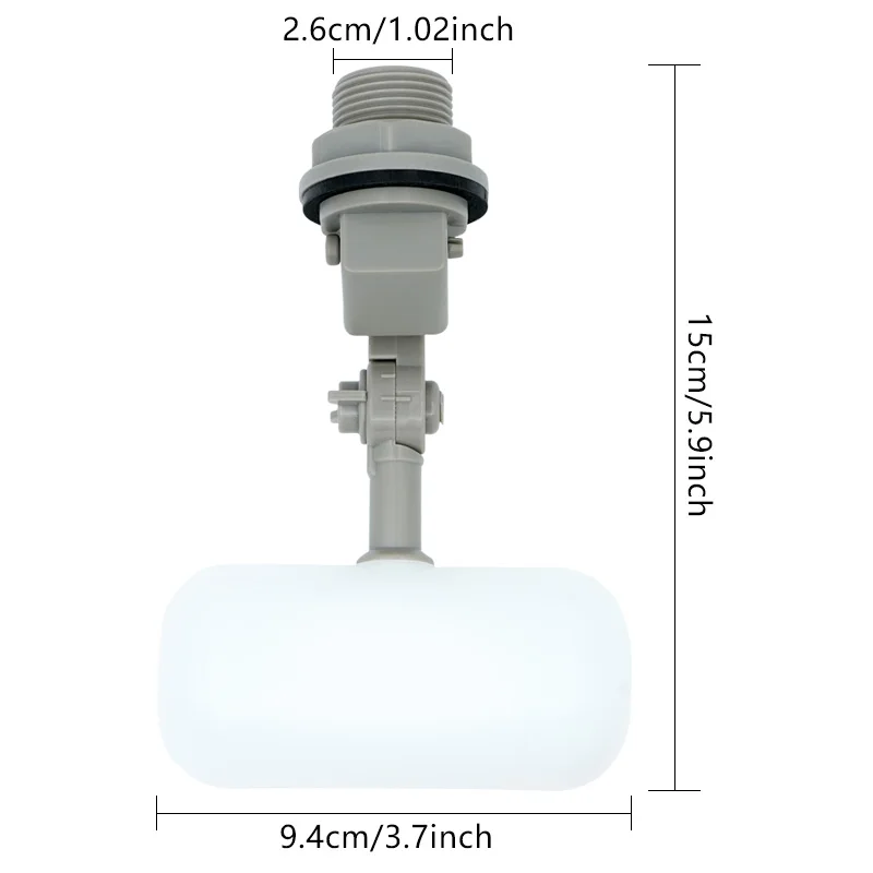 1 Pcs Float Ball Valve Shut Off DN15 DN20 Automatic Fill Feed Humidifier Tank Water Level Control Water Tower