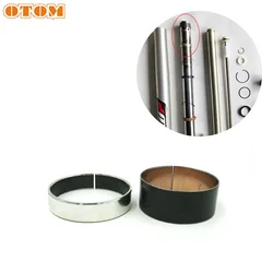 OTOM Motocross WP 48mm Fork Bushing Front Damping Maintenance Lining Positive Reverse Shock Absorption Repair Kit For SXF TC FE