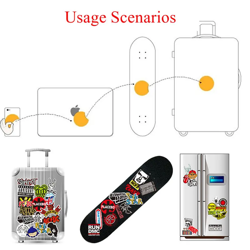 10/30/50/100 pçs kawaii chunky gato adesivos guitarra skate geladeira computador portátil decalque do telefone à prova dwaterproof água graffiti adesivo crianças brinquedos