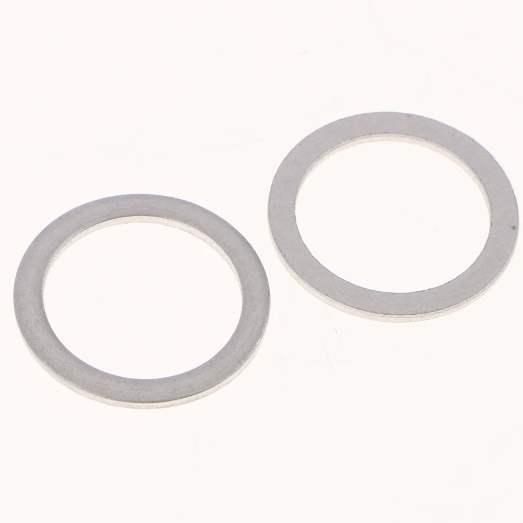 10PCS M18 Aluminum Oil Crush Washers/Drain Plug Gaskets