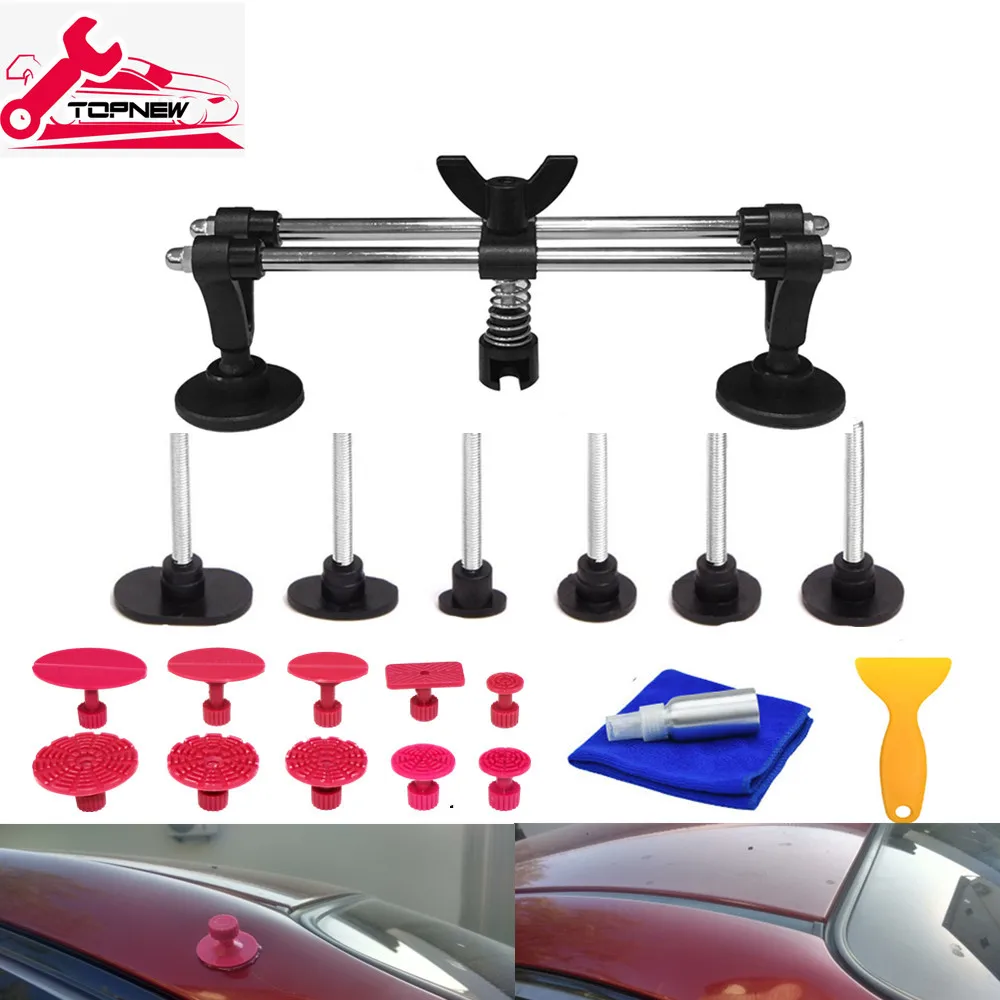 AUTOMATIC BODY REPAIR TOOLKIT, CAR TEETH PULLER WITH DUAL BRIDGE TEETH PULLER