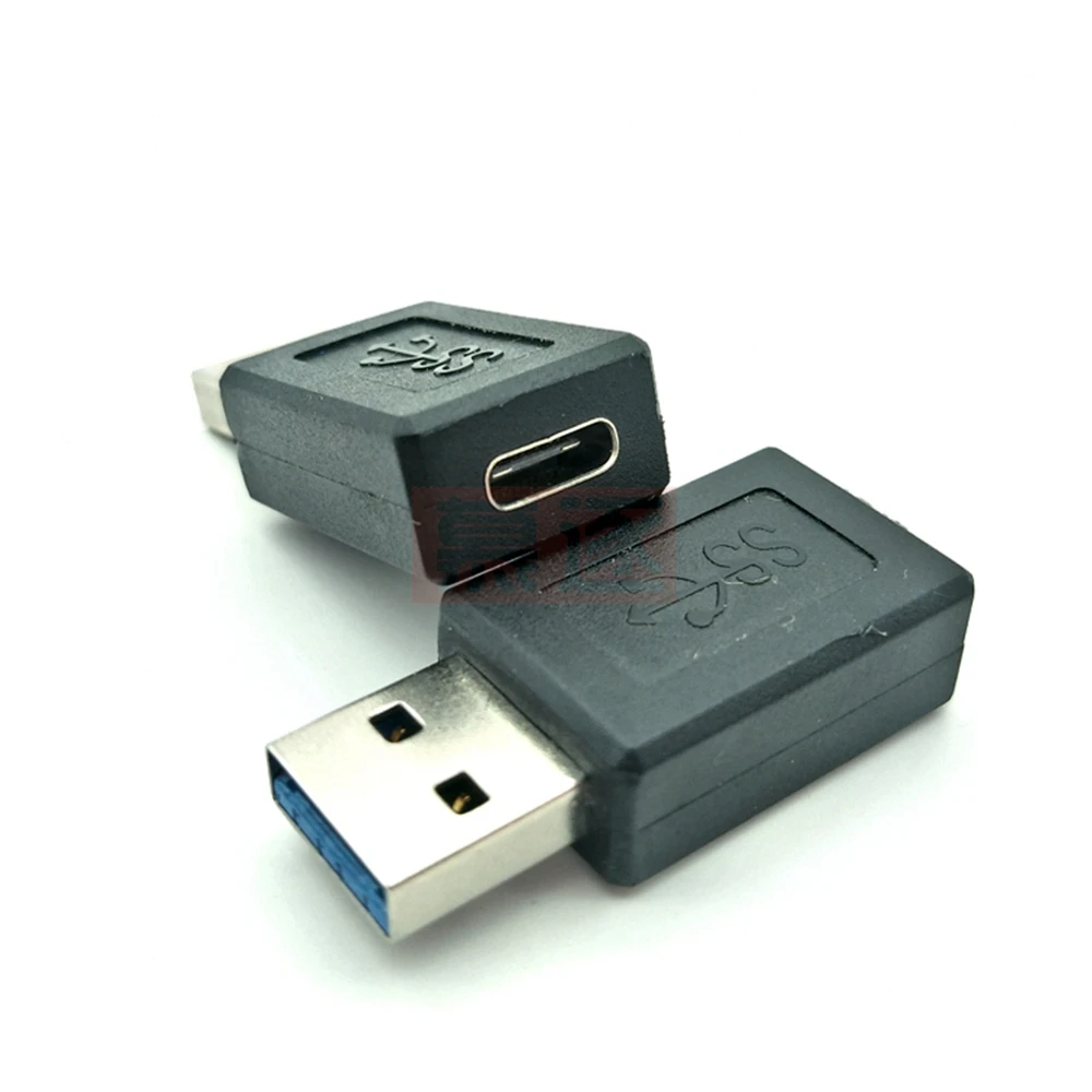 1個 ノートパソコン デスクトップ USB 3.0 オス - USB 3.1 Type-C メス データ変換アダプター デスクトップ USB3.1 Type-C - USB-C メスポート OTGアダプター