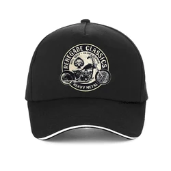 Männer Vintage Herrlichkeit Sprunghaft Motorrad USA baseball kappe Schweren Metall Männer rock Motor Papa hut 100% Baumwolle snapback hüte gorras