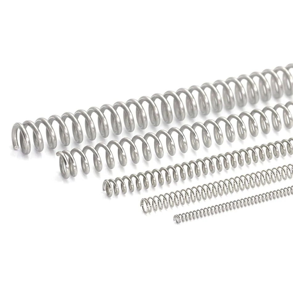 1 PIÈCES Ressort de Compression À Ressort En Acier Inoxydable de Pression de Compression Ressort Diamètre De Fil. Longueur OD 30, 0.3/0.4/0.5/0.6/0.7/0.8mm