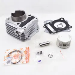 Motorcycle Cylinder Piston Ring Gasket Kit Set for Suzuki EN125 GN125 GN EN 125 71mm Effective Height Engine Spare Parts