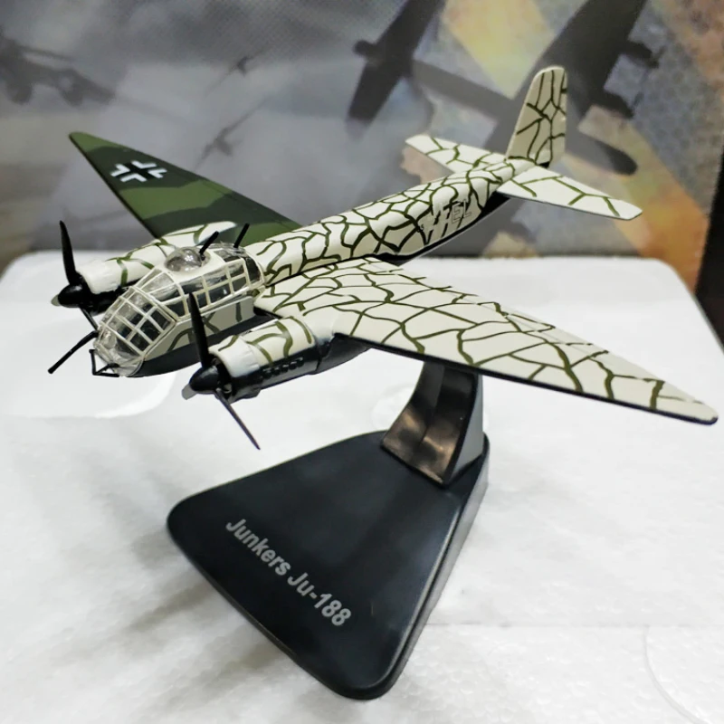 

Литые литые коллекционные игрушки из сплава в масштабе 1/177, модель Junkers и Avro Lancaster, статическая коллекция, игрушки для мальчиков