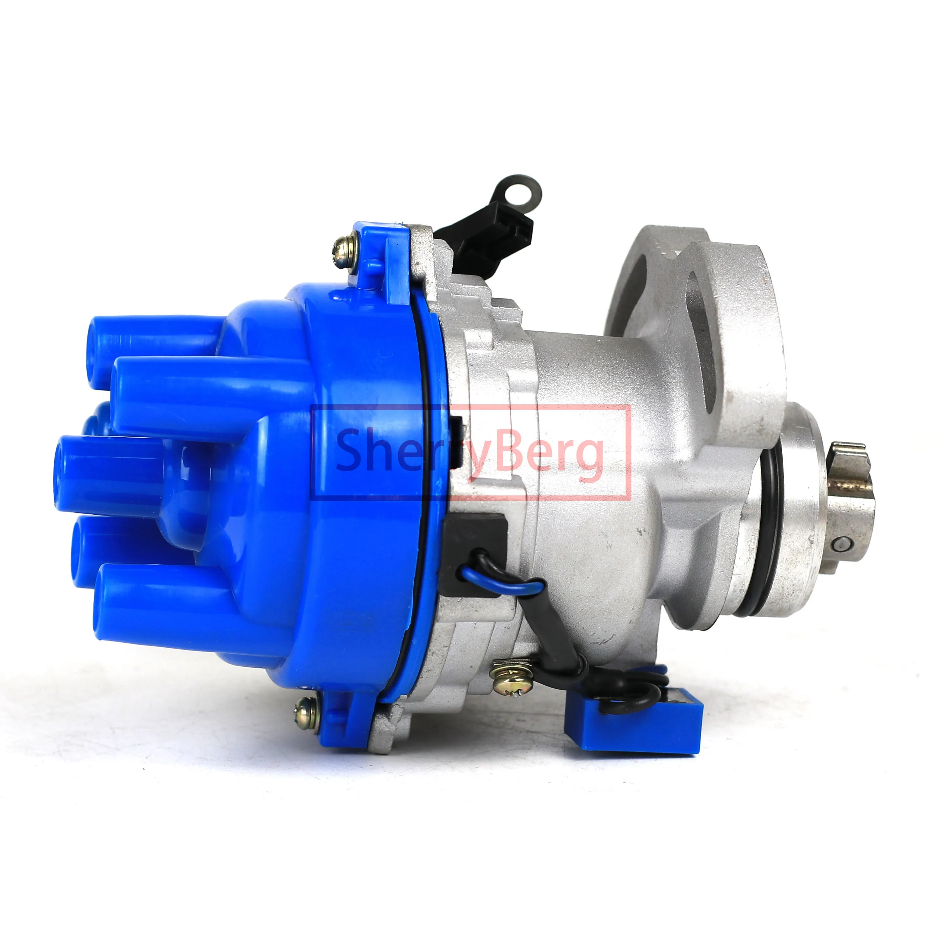 SherryBerg new Distributor for Kia Pride Mazda Kk150-18-200a for Mazda B3 1.3 1.6 Ford Laser 1.3 12N.011/021.093 Blue Cap
