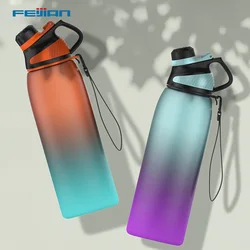 FEIJIAN Sports Plastic Water Bottle Portable Tritan Water Bottle With Magnetic Lid Drinkware 0.95L/1.2L BPA Free