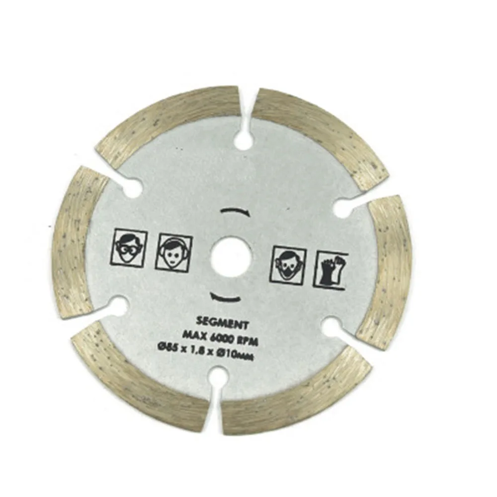 1pcs 85 Mm 10mm/15mm  Mini Circular Saw Blade Wood Cutting  For Concrete Slotting Dry Cut Marble