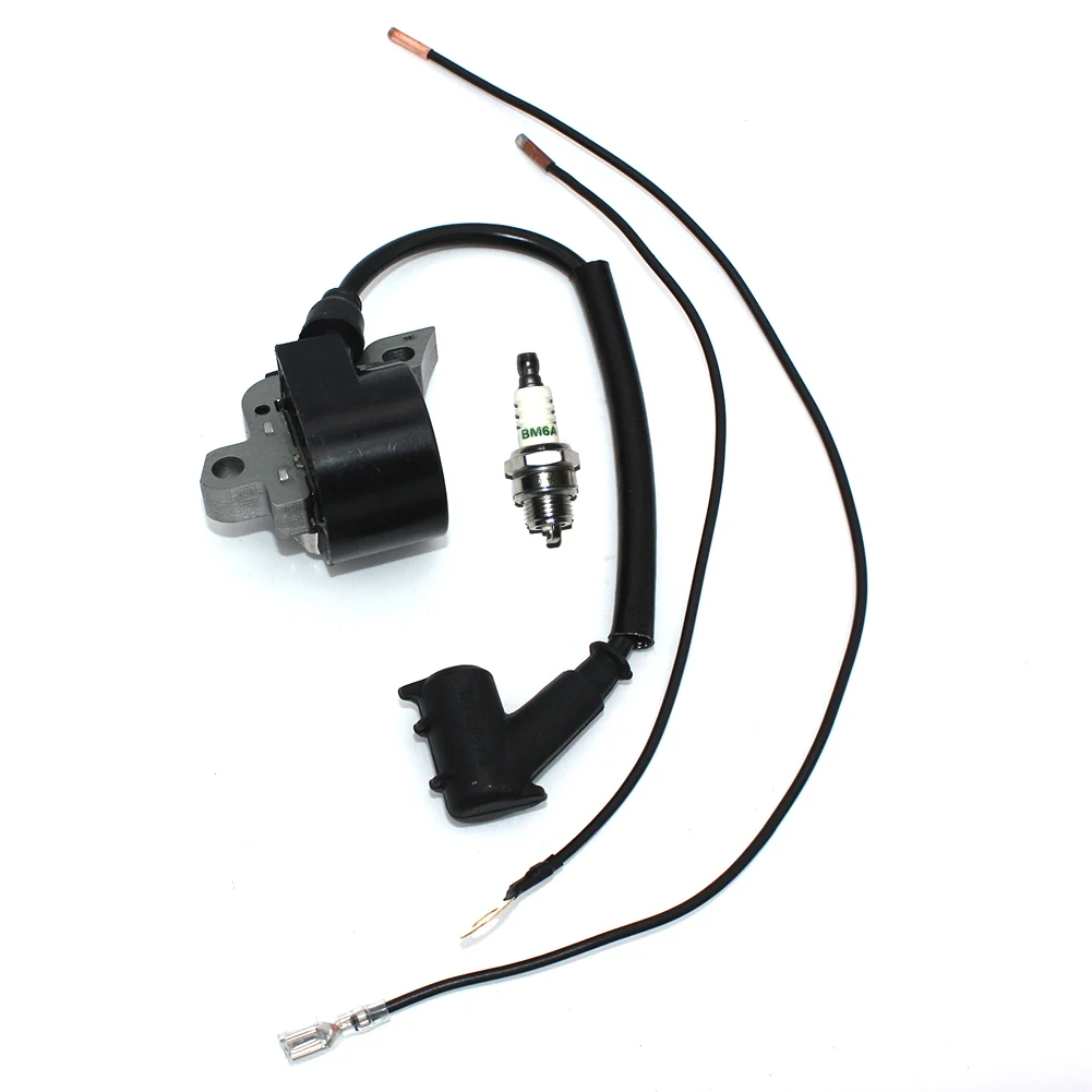Bobina de Ignição com Spark Plug para Stihl Ms460 Ms460r Ms460rz Ms460m Ms460w Ms460z Ms650 Ms650r Ms660 Ms660w Ms660m 046 064 066