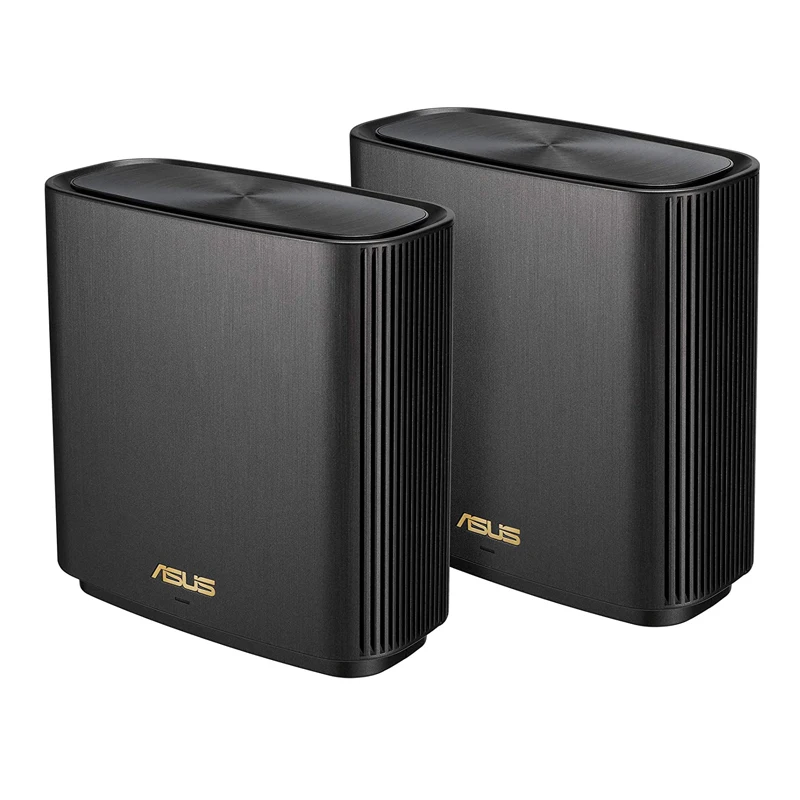 

ASUS ZenWiFi XT8 1-2 Packs Whole-Home Tri-Band Mesh WiFi 6 System Coverage Up To 5,500Sq.Ft or 6+Rooms 6.6Gbps WiFi Router