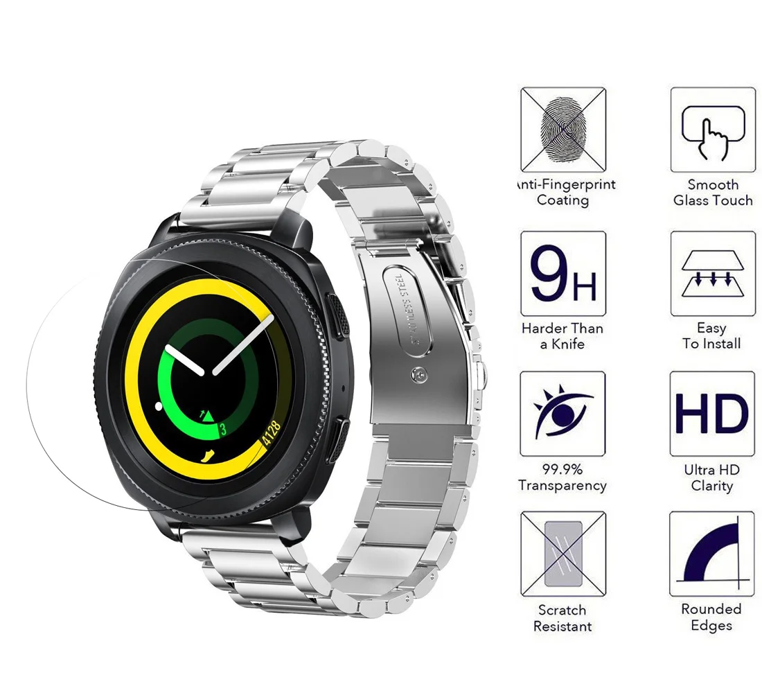 Szkło hartowane Screen Protector do Samsung Gear Sport S4