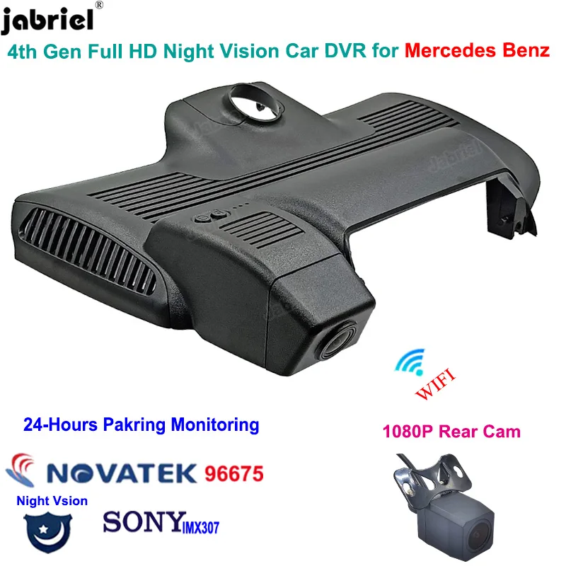 

Full HD Night Vision Car Dvr Dash Cam for Mercedes Benz S Class w222 S320 S350 S450 S500 for Maybach S Class w222 2018 2019 2020