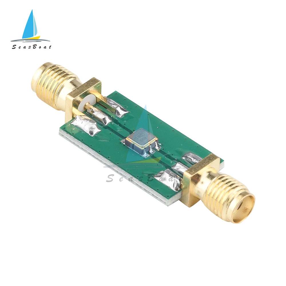 Imagem -04 - Mini rf Bandpass Módulo de Filtro Pcb Dupla Face Placa Bpf Módulo Componentes de Filtro Eletrônicos Sma-k 403mhz 433mhz 915mhz 1090mhz