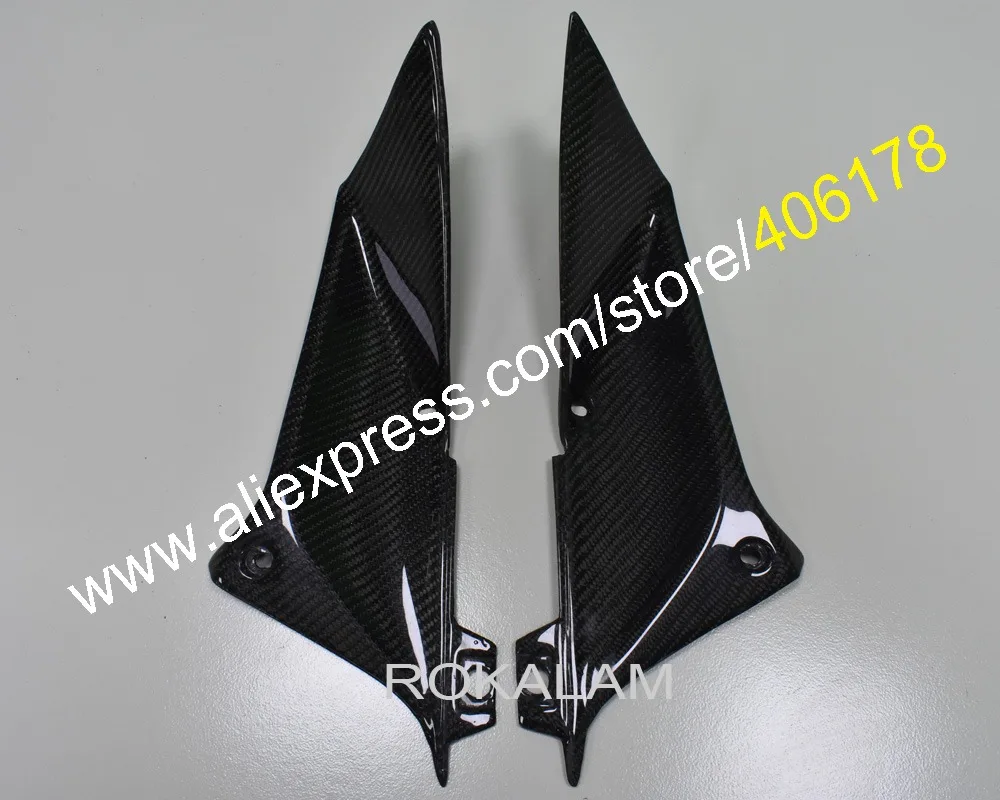 Hot Sales,Carbon Fiber Head Intake Tube Duct Cover For Yamaha YZF1000 R1 2002 2003 YZF-R1 02 03 Aftermarket Motorcycle Parts