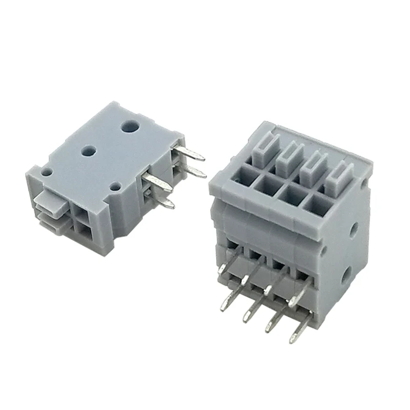 10 шт. KF141AR 2,5 2P ~ 12PIN Пружинные клеммные блоки для печатных плат DG211R 2,5 мм 2PIN ~ 12PIN PHOENIX CONTACT DEGSON KEFA YANNIU