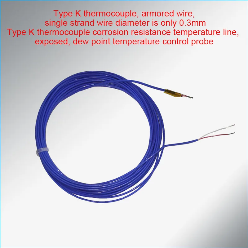 Sonde de capteur de température industrielle, thermostat haute précision 3 fils 4 fils Pt100/pt1000/k, thermistance