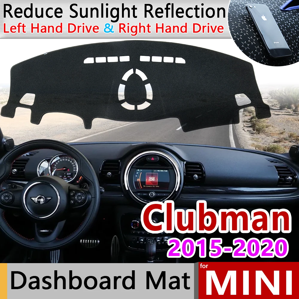 

for Mini Cooper Clubman 2015 2016 2017 2018 2019 2020 F54 Anti-Slip Mat Dashboard Cover Pad Sunshade Dashmat Carpet Accessories