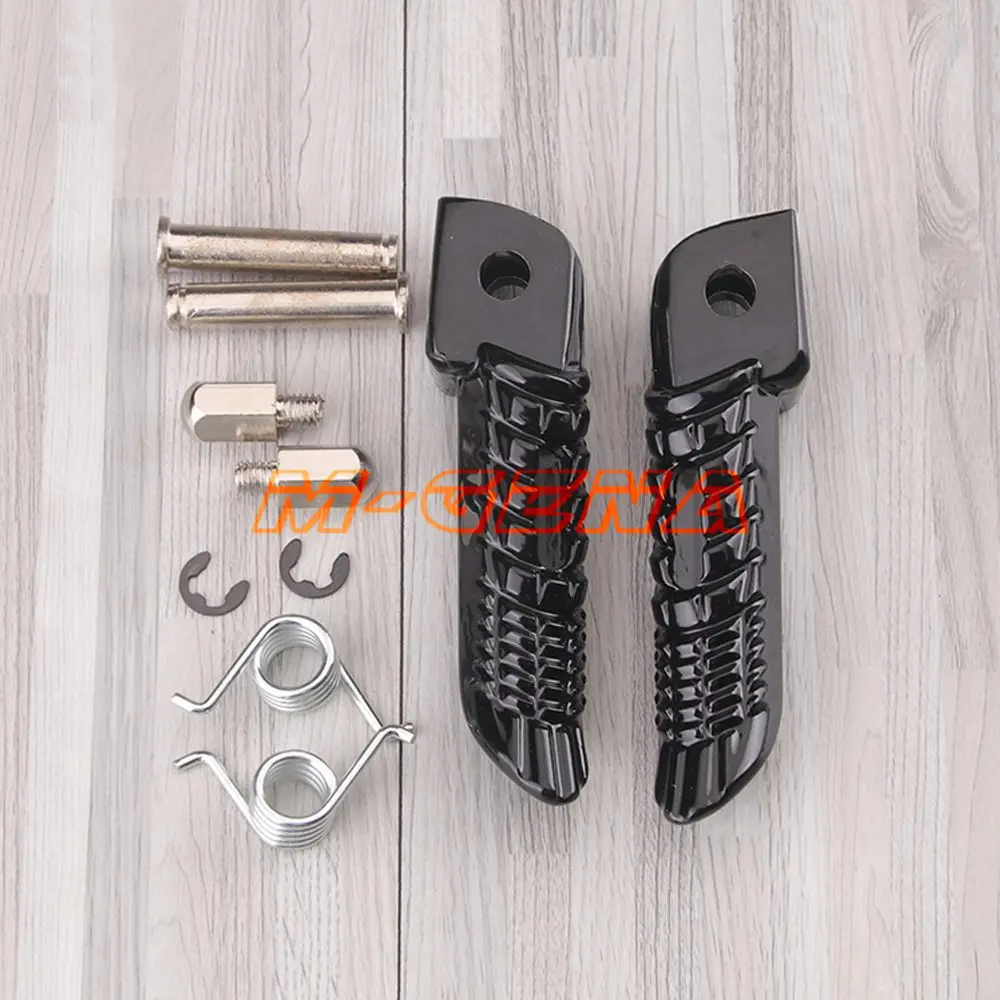 Motorcycle Front Rear Footrests Foot pegs For Suzuki GSXR600 GSXR750 2006-2014 GSXR1000 2005-2014 GSXR 600 750 1000 GSX1300R