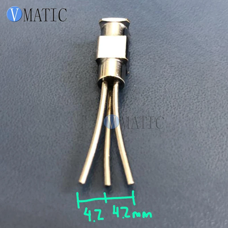 

Free Shipping ID0.80mm OD1.20mm All Metal Stainless Steel Three Exits Tubes Points Tee Needle For Glue Liquid Dispensing