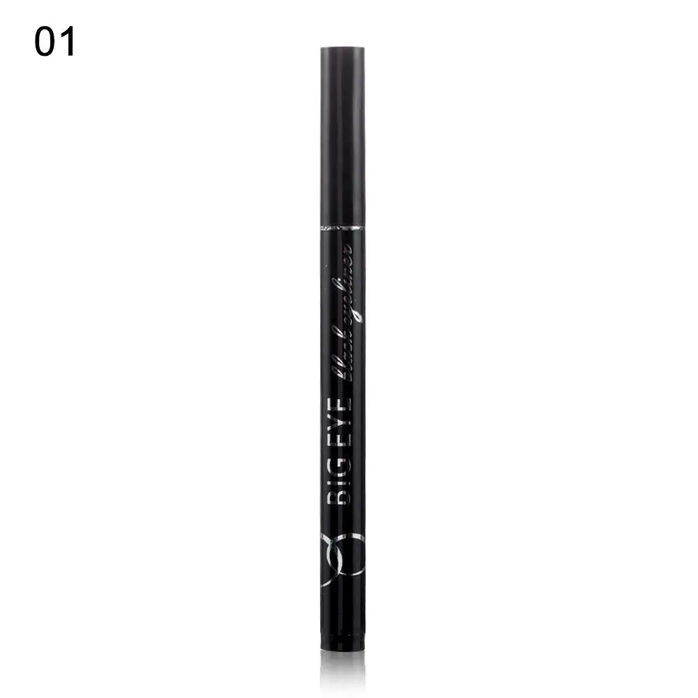 Makeup Beauty Waterproof Long Lasting Soft Brush Head Black Eyeliner Smooth Liquid Eyeliner Pencil Eye Liner Pen