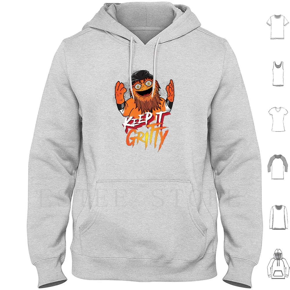 Keep It Gritty Chaos Mascot Hoodie Long Sleeve Keep It Gritty Chaos Mascot Chaos Reigns Keep It Gritty Chaos Reigns Keep It