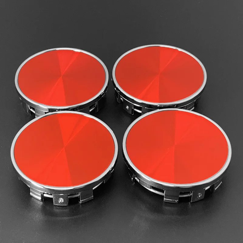 CarDIY 4PCS 54mm OD/50mm ID Hood Rim Hub Cover 54mm Wheel Cap For Nissan Enkei SSR XXR OZ Racing Rim Dust-proof Cover