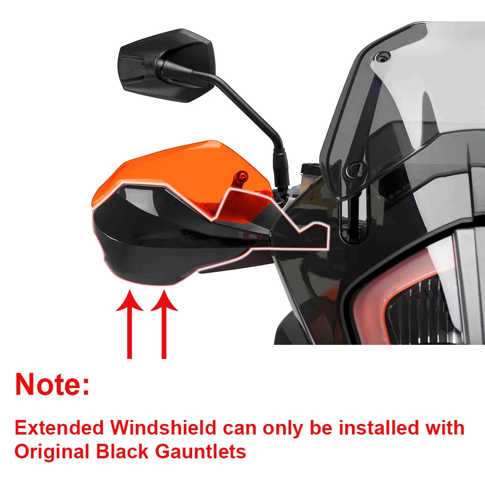 Handguard Extensions Hand shield Protector Windshiel For 1290 1190 1090 1050 Adventure Super ADV R / S / T