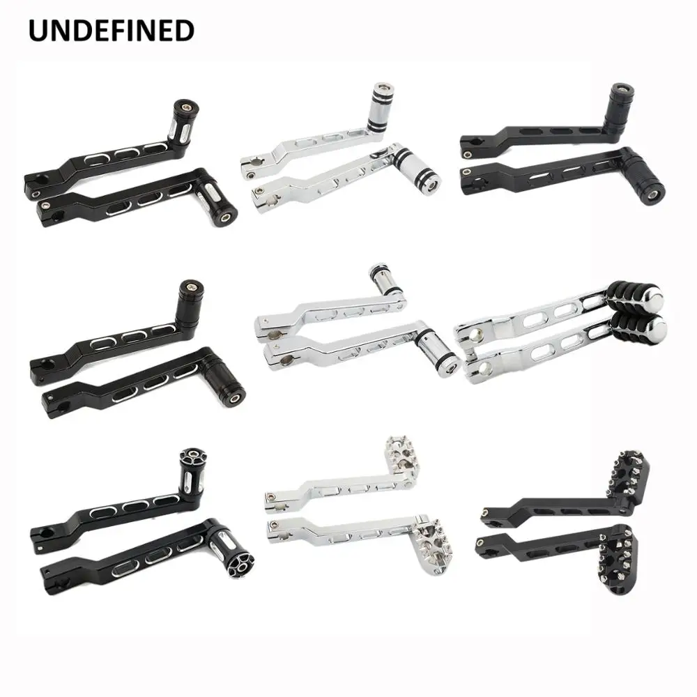 Motorcycle Heel Toe Shift Levers Shifter Pegs for Harley Touring Road King Street Glide Electra Glide Softail Fatboy FL FLT FLHT