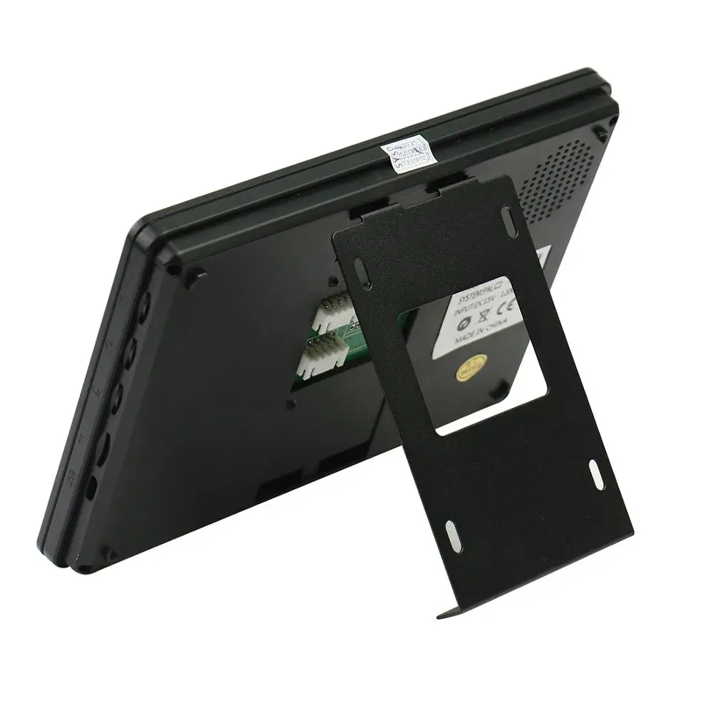 SYSD 7 インチ有線ビデオドア電話防水カメラドアベルインターホンホームモニター RFID ロック解除
