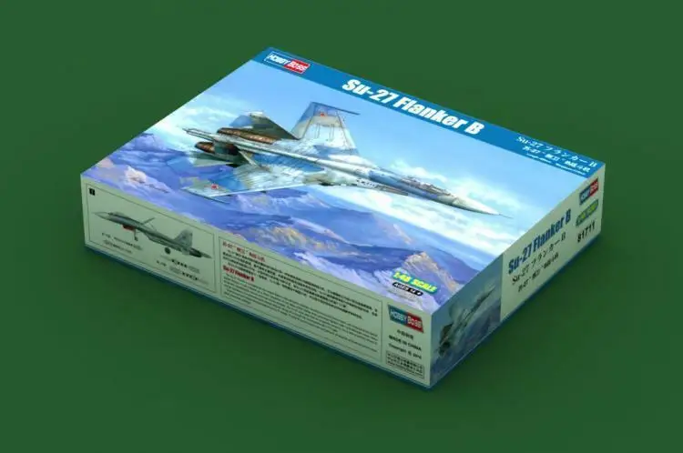 

HobbyBoss 81711 1/48 весы российского Su-27 Фланкер B военного образца набор истребителей модель комплект