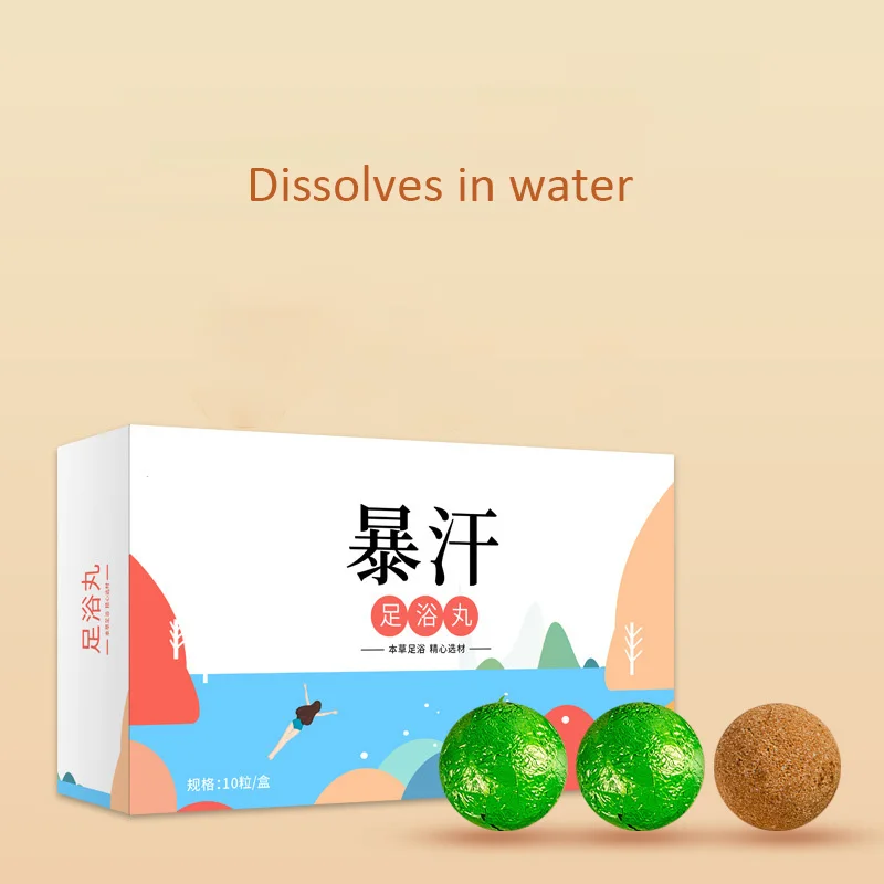 10 Chiếc Thảo Dược Chân Viên Thuốc Ngải Cứu Gừng Nghệ Tây Hồ Tiêu Ngâm Chân Tắm Tiết Mồ Hôi Sản Phẩm Chăm Sóc Sức Khỏe Không Bám Cặn Bẩn