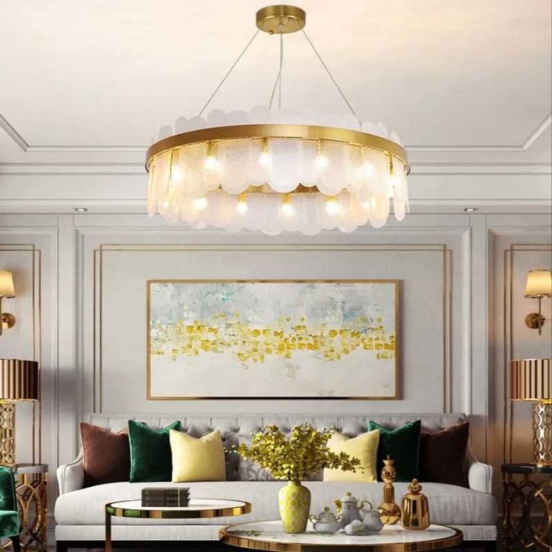 

Modern crystal chandelier living room G9 LED lamp villa luxury crystal indoor lighting hotel lobby bedroom ceiling lights