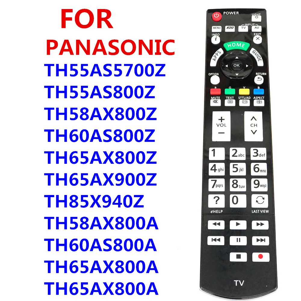 

N2QAYB000936 New remote control for PANASONIC TV TH58AX800A TH60AS800A TH65AX800A Fernbedienung