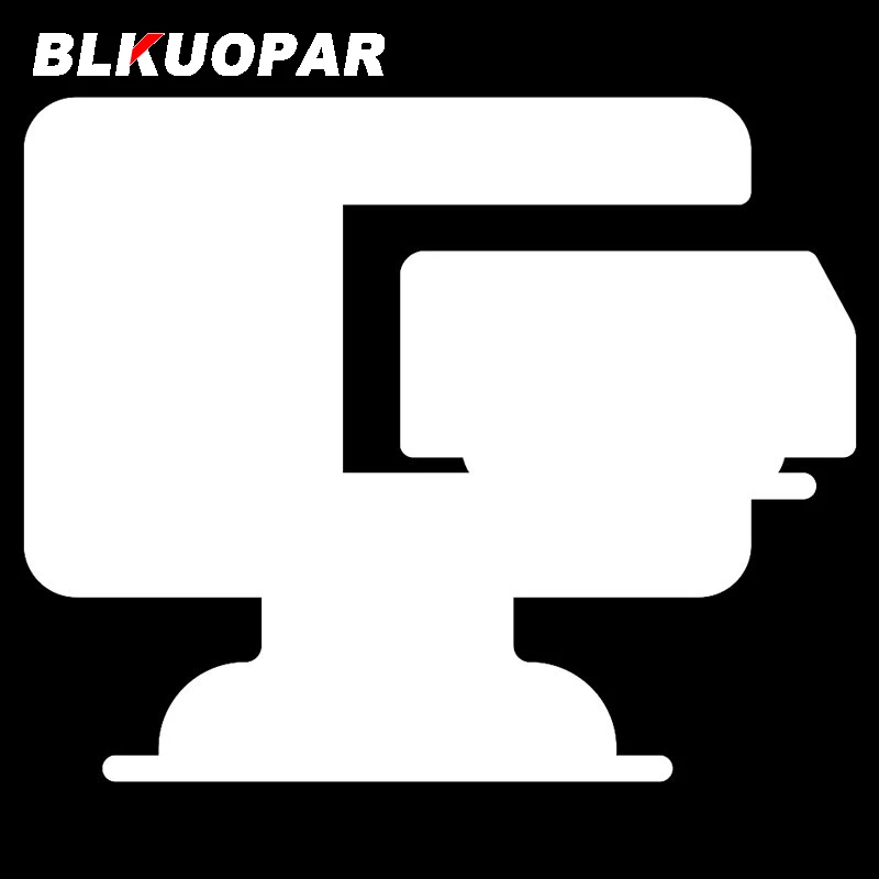 BLKUOPAR for Order a Bus Online Icon Car Stickers Sunscreen Vinyl Car Wrap Decals  Surfboard Refrigerator Die Cut Decor Car Good