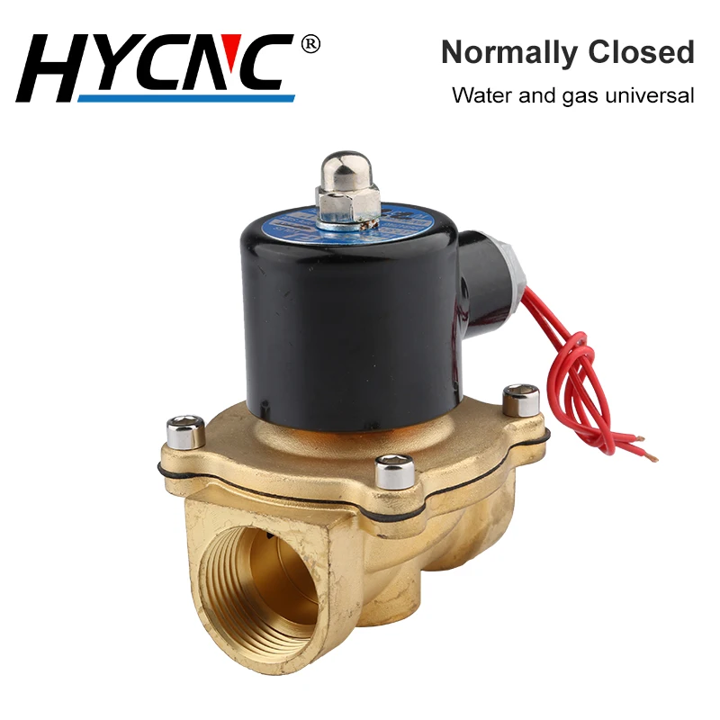 

Solenoid Valve Switch Water Pipe Electric Control Water Valve 220v Normally Closed Pneumatic Water Oil 12v Electric Valve