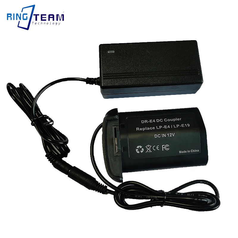 التيار المتناوب محول ACK-E4 ACKE4 الطاقة لكانون EOS 1D C 1D X 1D مارك III 1D مارك IV و 1Ds مارك III R3 كاميرات