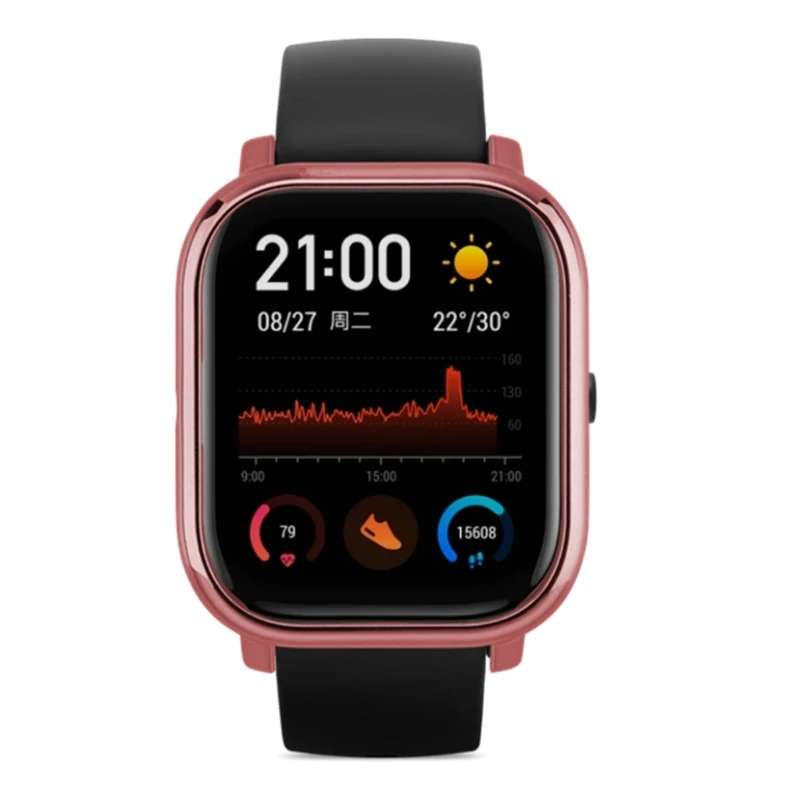 Đồng Hồ Thông Minh Smart Watch Ốp Lưng Bảo Vệ Phủ Màn Hình Bảo Vệ Ốp Lưng Tương Thích Với P8 / -Huami -AMAZFIT GTS Đồng Hồ Thông Minh Smartwatch
