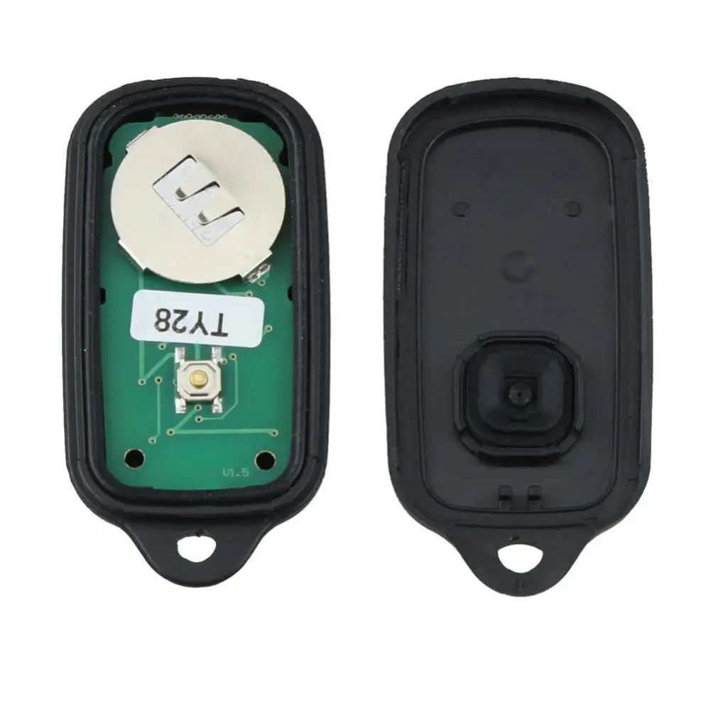 315MHz 3 Buttons Keyless Entry Car Remote Key Fob Replacement HYQ12BBX Fit for Toyota Echo Highlander RAV-4 Tundra Prius 2001