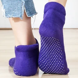 High Quality Women's Yoga Socks Fitness Pilates Socks Non-Skid  Dance Socks Breathable Cotton Socks Towel Bottom Drop Shipping