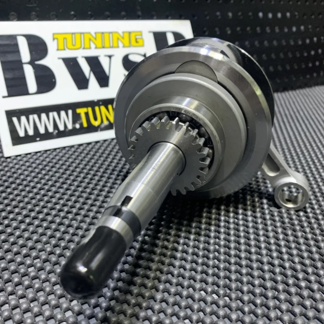 RS100 JOG100 Crankshaft +6mm ZY100 AXIS100 CUXI100 Long Stroke Connecting Rod Tuning Engine Jog Axis Cuxi 100 Parts