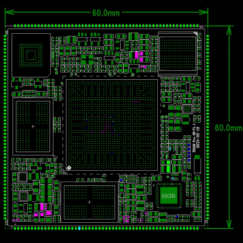 AI Developer Kit Rockchip RK3399Pro Core Board for Object Detection Face Recognition Edge Computing Gateway Robots